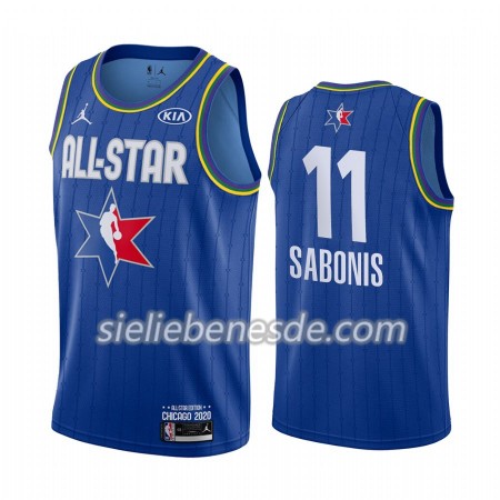 Herren NBA Indiana Pacers Trikot Domantas Sabonis 11 2020 All-Star Jordan Brand Blau Swingman